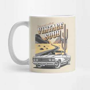 Vintage Car, Vintage Soul, Take a Ride With Me, Retro Car, Classic Car Mug